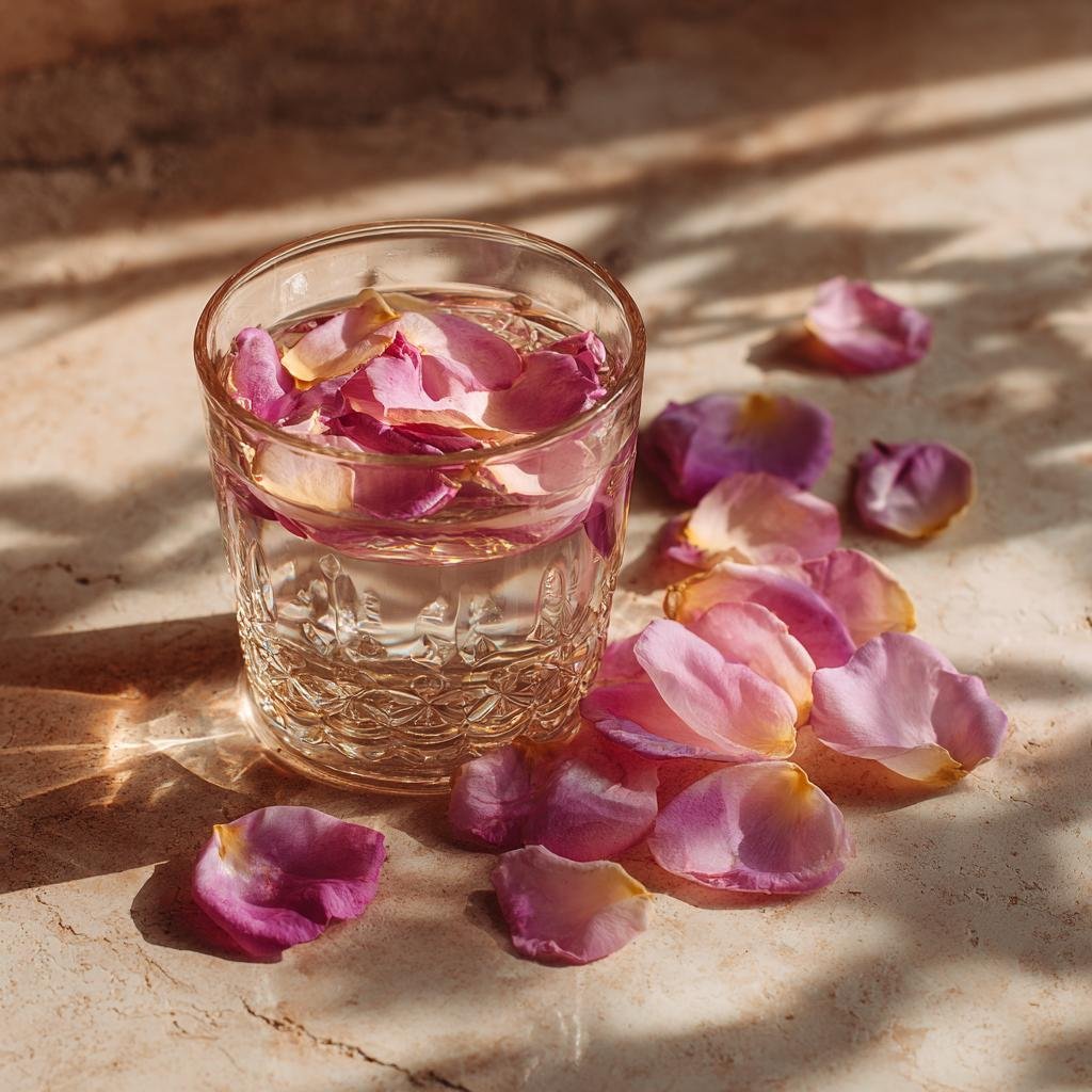 Rose Water and Ganga Jal